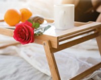 Столик сервировочный Kesper Bamboo (77605) фото №2 — интернет-магазин Desire.md