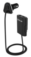 Автомобильная зарядка Tellur 4USB/9.6A Black (TLL151141)