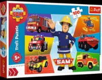 Puzzle Trefl 100 Sam's vehicles prism fireman sam (16354) imaginea #2 — magazin online Desire.md