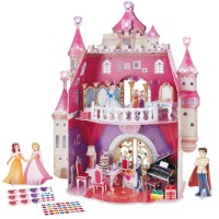 Puzzle 3D-constructor Cubic Fun Princess Birthday (E1622h) imaginea #5 — magazin online Desire.md