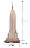 3D пазл-конструктор Cubic Fun Empire State Building (DS0977h)