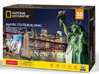 Puzzle 3D-constructor Cubic Fun Empire State Building (DS0977h) imaginea #2 — magazin online Desire.md