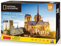 3D пазл-конструктор Cubic Fun Notre Dam de Paris (DS0986h)