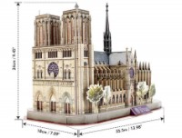 Puzzle 3D-constructor Cubic Fun Notre Dam de Paris (DS0986h) imaginea #4 — magazin online Desire.md