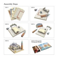 Puzzle 3D-constructor Cubic Fun St. Marks Square (DS0980h) imaginea #3 — magazin online Desire.md