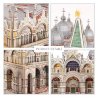 Puzzle 3D-constructor Cubic Fun St. Marks Square (DS0980h) imaginea #2 — magazin online Desire.md