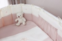 Lenjerie de pat pentru copii Perina Estelle Oval (EO7-125х75) White imaginea #2 — magazin online Desire.md