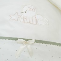 Lenjerie de pat pentru copii Perina Le petit bebe (PB3-01.1) Milky Olive imaginea #4 — magazin online Desire.md