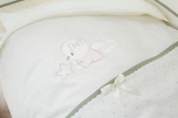 Lenjerie de pat pentru copii Perina Le petit bebe (PB3-01.1) Milky Olive imaginea #5 — magazin online Desire.md