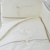 Lenjerie de pat pentru copii Perina Le petit bebe(PB6-01.5) Milk Coffee imaginea #3 — magazin online Desire.md