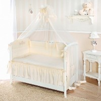 Lenjerie de pat pentru copii Perina Versailles (ВС3-01.2) Ivory imaginea #2 — magazin online Desire.md