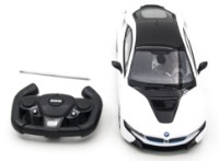 Jucărie teleghidată Rastar 1:14 BMW i8 White (71000) imaginea #4 — magazin online Desire.md