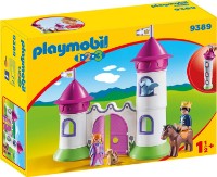 Set de construcție Playmobil 1.2.3: Castlewith Stackable Towers (9389) imaginea #1 — magazin online Desire.md
