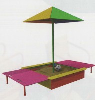 Песочница EBS 059.1 фото №2 — интернет-магазин Desire.md