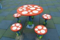 Masa cu scaune pentru copii EBS TE 313 (5p) imaginea #2 — magazin online Desire.md