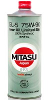 Трансмиссионное масло Mitasu GL-5 LSD 75W-90 1L