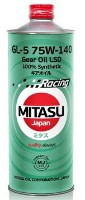 Трансмиссионное масло Mitasu GL-5 LSD Sport 75W-140 1L