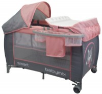 Pătuț pliabil Baby Mix HR-8052-302 Pink