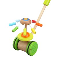 Jucarie de impins si tras Classic World Rainbow (3305) imaginea #2 — magazin online Desire.md