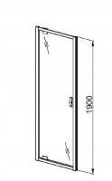 Душевая дверь Aquaform Salgado 800x1900 (06075P)