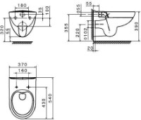 Унитаз Roca Victoria (A34H398000) фото №2 — интернет-магазин Desire.md