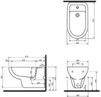 Биде Kolo Aplauz (45100) фото №3 — интернет-магазин Desire.md