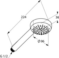 Душевой набор Kludi Logo-1S (6816005-00) фото №3 — интернет-магазин Desire.md