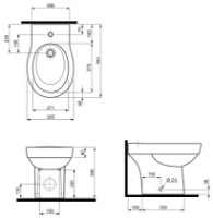 Биде Kolo Varius (K35000) фото №2 — интернет-магазин Desire.md