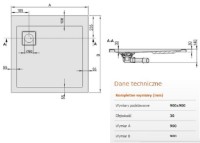 Cadița de duș Sanplast B/Space (615-110-0030-01) imaginea #3 — magazin online Desire.md