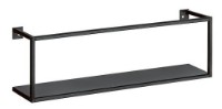 Навесная полка Dolle Aquarium 400x80x120mm Black фото №1 — интернет-магазин Desire.md