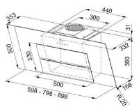 Вытяжка Franke Maris FMA 907 BK/XS фото №2 — интернет-магазин Desire.md