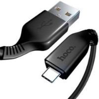 Cablu USB Hoco X20 Type C 2m Black imaginea #2 — magazin online Desire.md