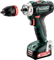 Шуруповерт Metabo PowerMaxx BS12 Q (601037500) фото №2 — интернет-магазин Desire.md