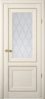 Межкомнатная дверь Luxdoors Prado Glass Grand Vinil TB TP 200x60 Vanilla