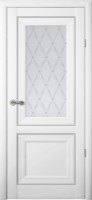 Межкомнатная дверь Luxdoors Prado Glass Grand Vinil TB TP 200x60 White