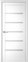 Межкомнатная дверь Luxdoors Vena Matte Glass Vinil TB TP 200x80 White