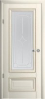 Межкомнатная дверь Luxdoors Versal-1 Glass Galerea Vinil TB TP 200x80 Vanilla