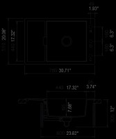 Chiuvetă de bucătărie Schock Mono D-100 XS Magnolia imaginea #2 — magazin online Desire.md