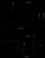 Кухонная мойка Schock Wembley D-100 Silwerstone фото №2 — интернет-магазин Desire.md
