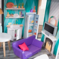 Căsuță pentru păpuși Kidkraft Bianca City Life Dollhouse (65989)  imaginea #2 — magazin online Desire.md