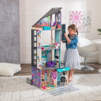 Căsuță pentru păpuși Kidkraft Bianca City Life Dollhouse (65989)  imaginea #4 — magazin online Desire.md