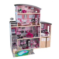 Домик для кукол Kidkraft Sparkle Mansion Dollhouse (65826)  фото №1 — интернет-магазин Desire.md