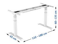 Suport pentru masa de birou Flexispot Adjustable Desk ET223 Black imaginea #2 — magazin online Desire.md