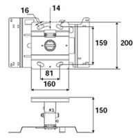 Suport proiector Epson ELPMB22  imaginea #2 — magazin online Desire.md