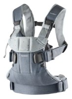 Marsupiu pentru copii BabyBjorn One Denim Blue Sprinkles (098079E1) imaginea #1 — magazin online Desire.md