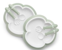 Set pentru hrănire BabyBjorn Powder Green (074061A)