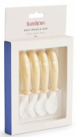 Set lingurite si furculite BabyBjorn Powder Yellow (073066A) imaginea #3 — magazin online Desire.md
