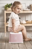 Înăltător baie BabyBjorn Step Stool Powder Pink/White (061264A) imaginea #2 — magazin online Desire.md