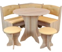 Colț de bucătărie Пехотин Boierin Stejar Sonoma/Cafea imaginea #1 — magazin online Desire.md