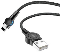 Cablu USB Hoco S8 Magnetic For Lightning Black